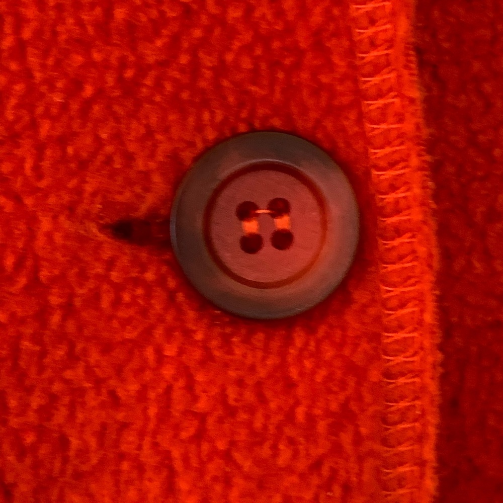 Palmetto’s Jacket button down Sz S orange/red color. - Picture 6 of 13